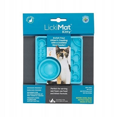 LickiMat - Classic Kitty - Mat - Turquoise