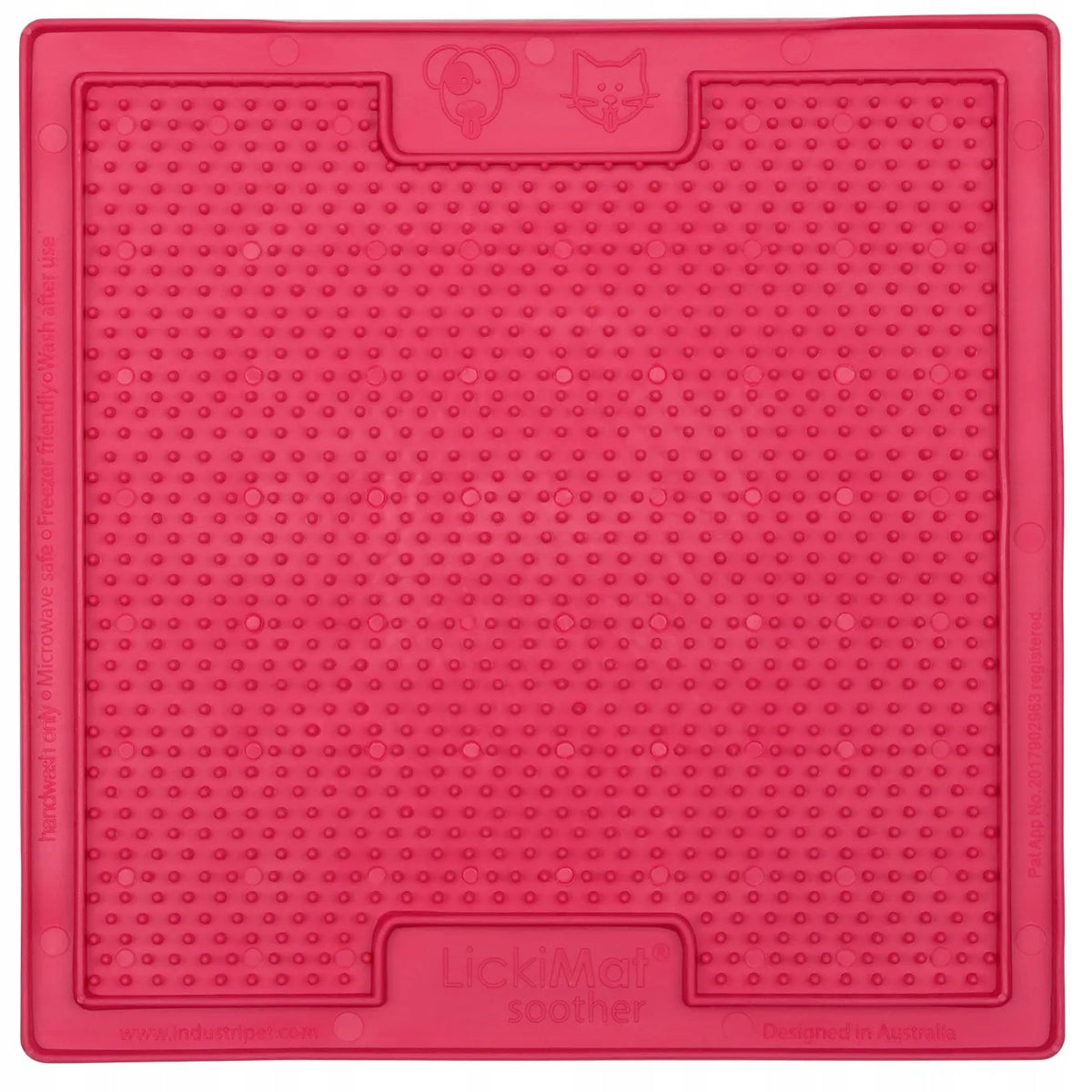 LickiMat Classic Soother Cat - Licking Mat for Cats Brand LickiMat