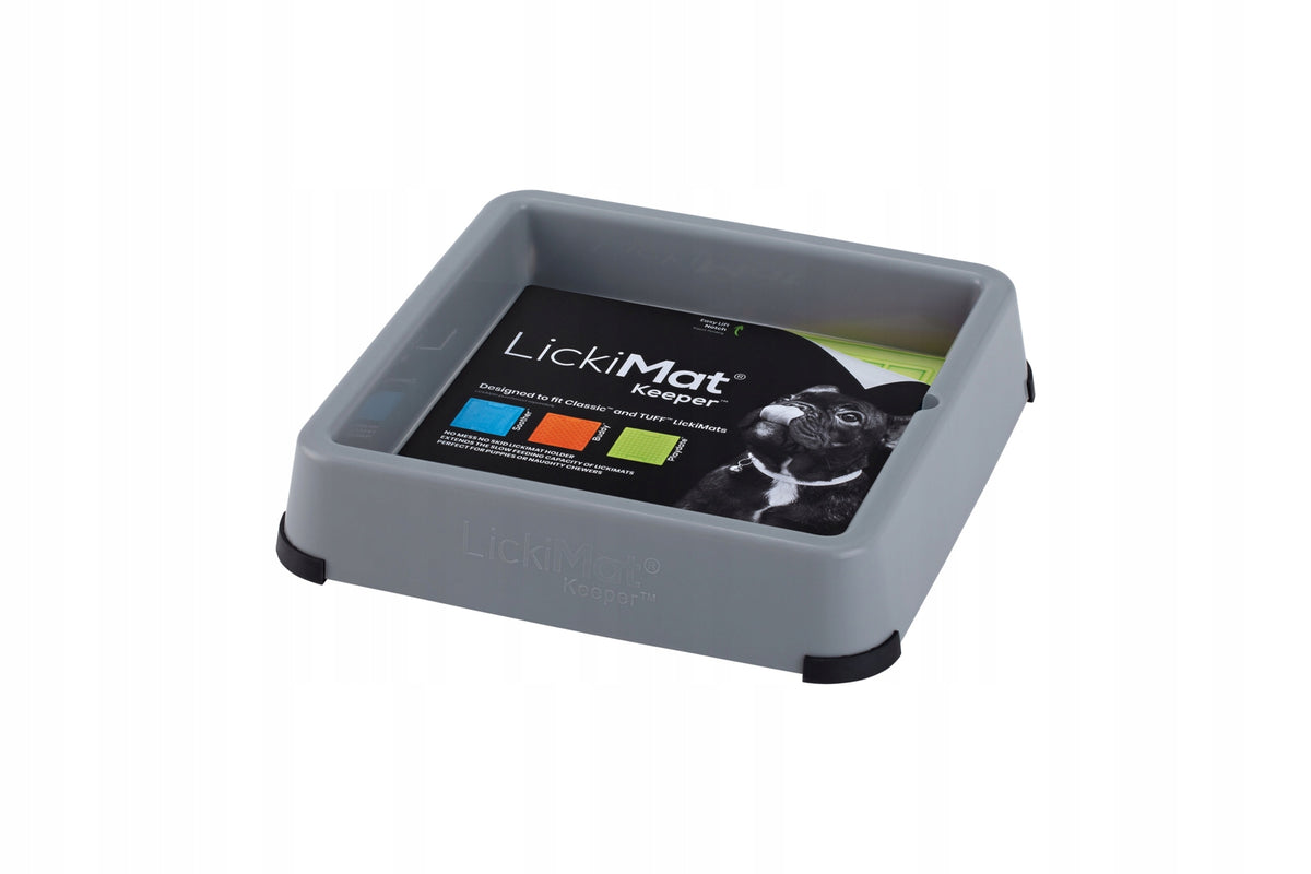 LickiMat Keeper Grey Mat