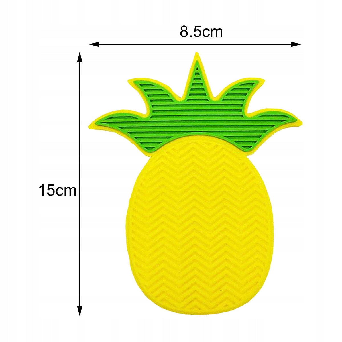 Licking Mat for Dogs Cats with Strong Suction Cup Premium Feeding Pineapple Packaging status original