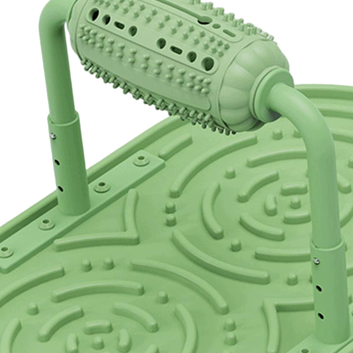 Licking Pad Dish Anti Slip Waterproof Interactive Toys Detachable Green Packaging status original