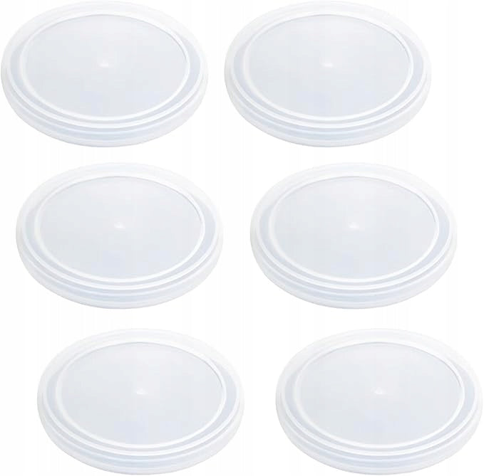Lid for Can Food 6pcs 7,6cm
