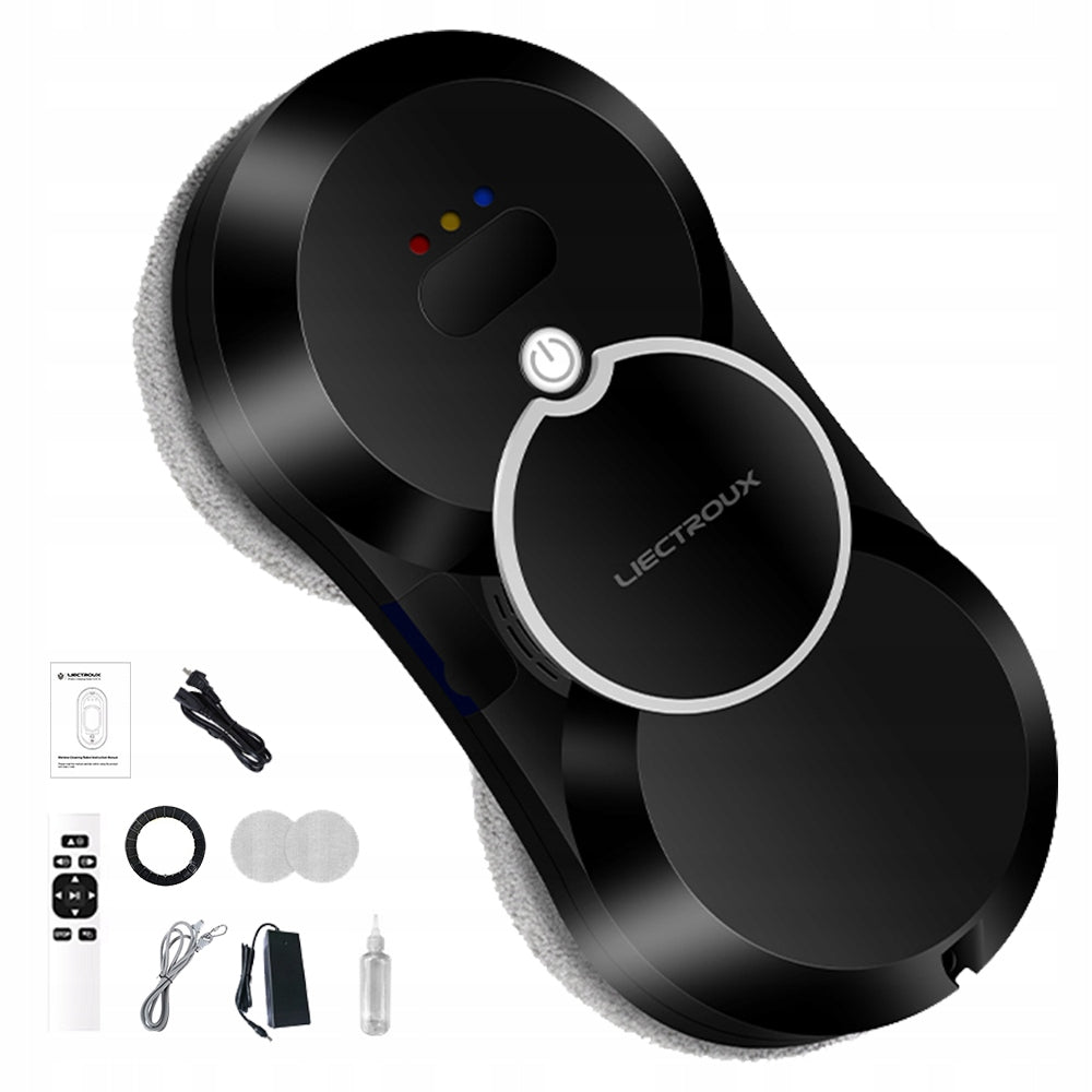 Liectroux HCR-10 smart window glass cleaning robot 80W 2800Pa 500mAh black