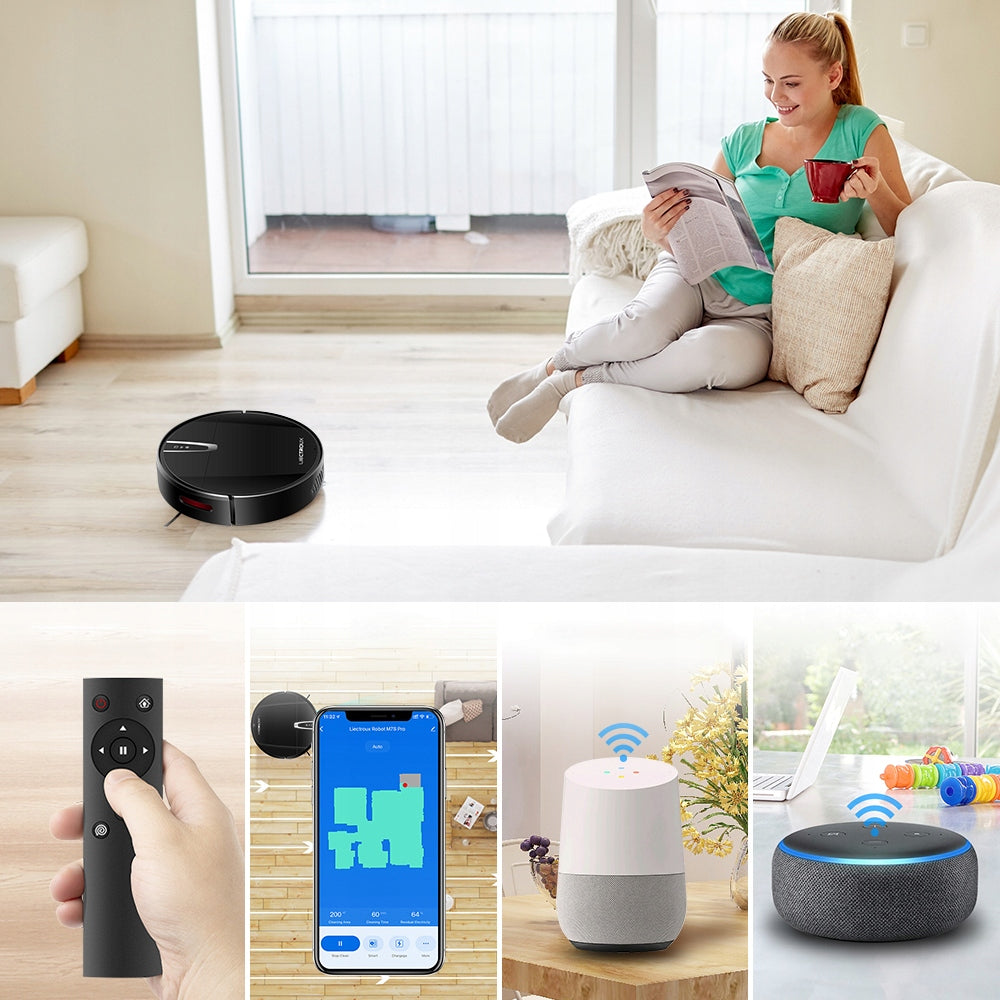 Liectroux V3S Pro smart cleaning robot mop vacuum 4Kpa 4400mAh 120min APP Packaging status original