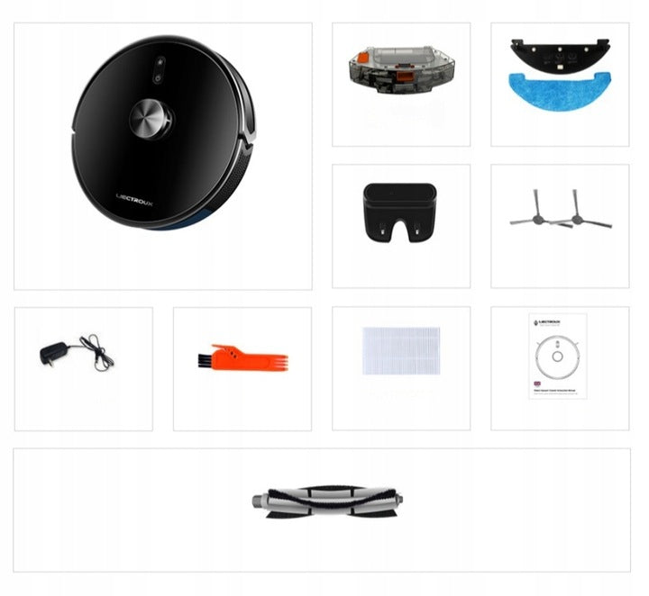 Liectroux X6 Robot Vacuum 6500Pa Suction 235ml Water Tank 400ml Dust Box Packaging status original