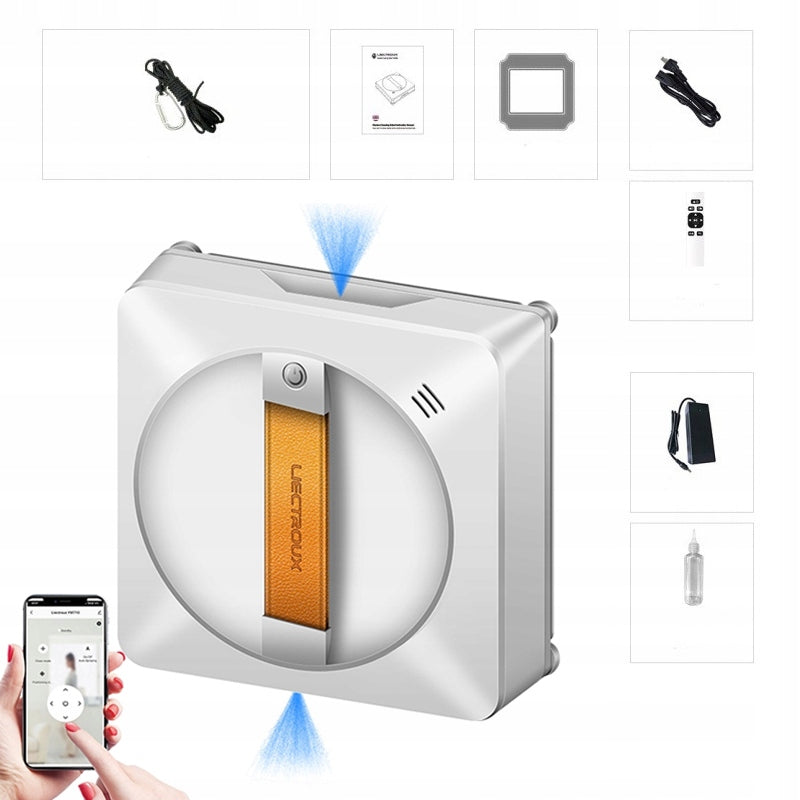 Liectroux YW710 Window Cleaning Robot Brushless Motor Suction Power 2500Pa