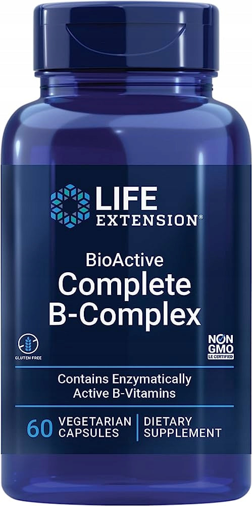 Life Extension BioActive Complete B-Complex 60 capsules