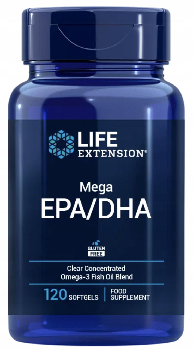 Life Extension Mega EPA/DHA 120 caps. omega-3