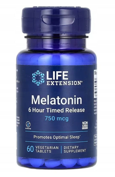 Life Extension - Melatonin 750 mcg (prolonged release) 60 tablets