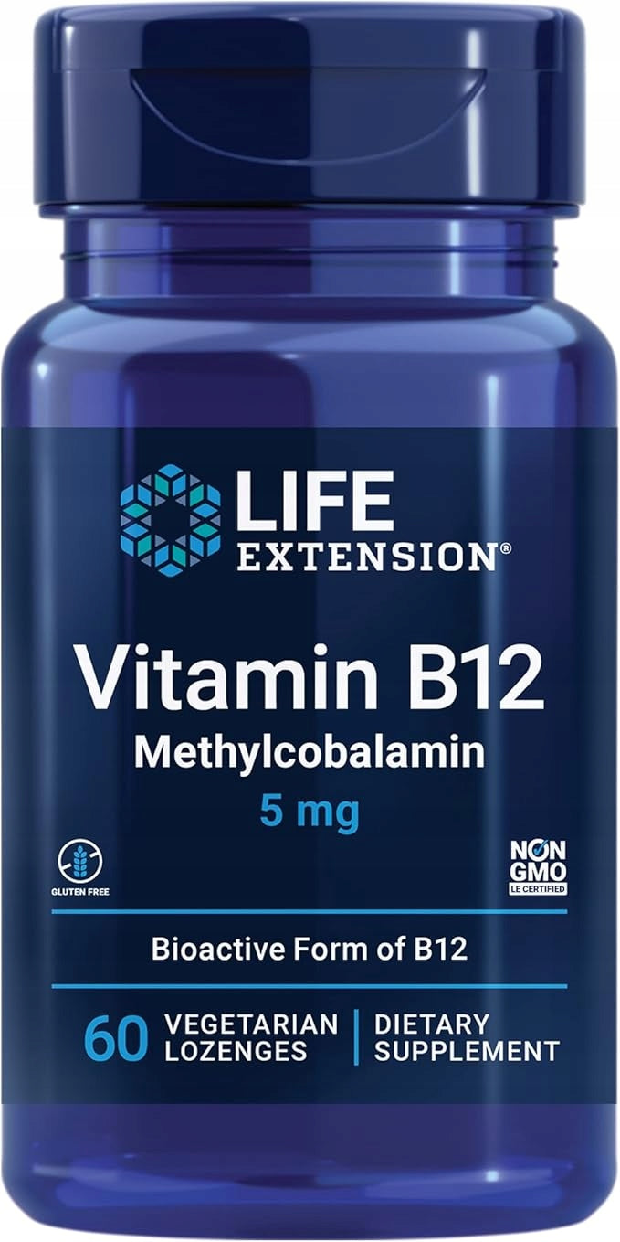 Life Extension VITAMIN B12 5 mg 60 lozenges