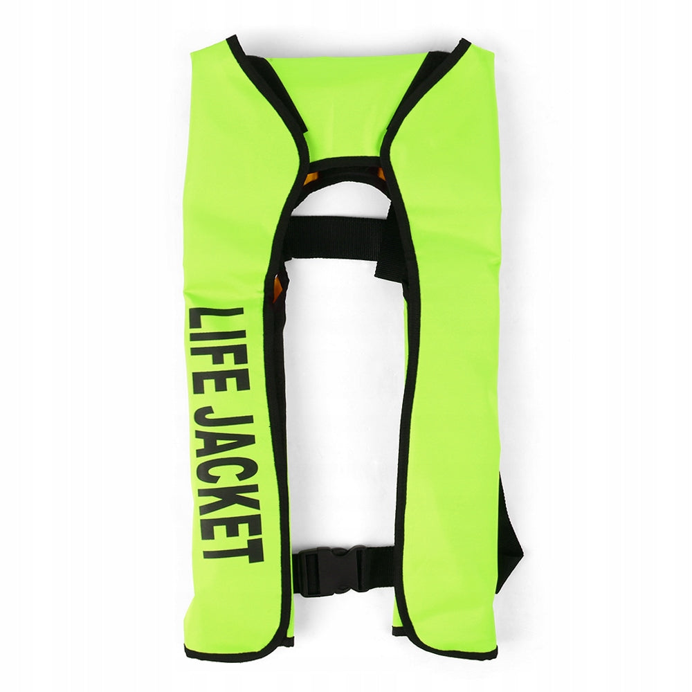 Life Jacket Automatic Inflation 150KG Manufacturer code Zielona kamizelka ratunkowa 123