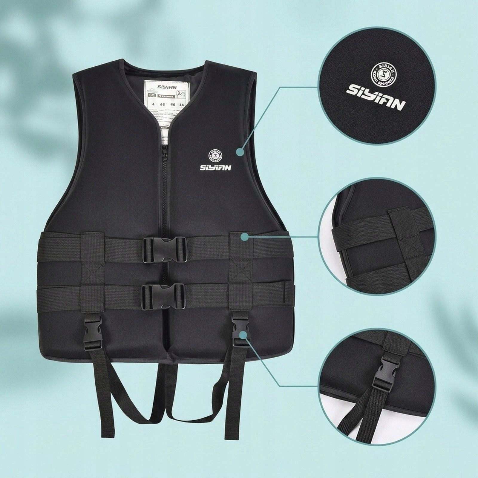 Life Jacket Versatile Learn Swim Life Vest for Kayaking Water Sports M Packaging status original