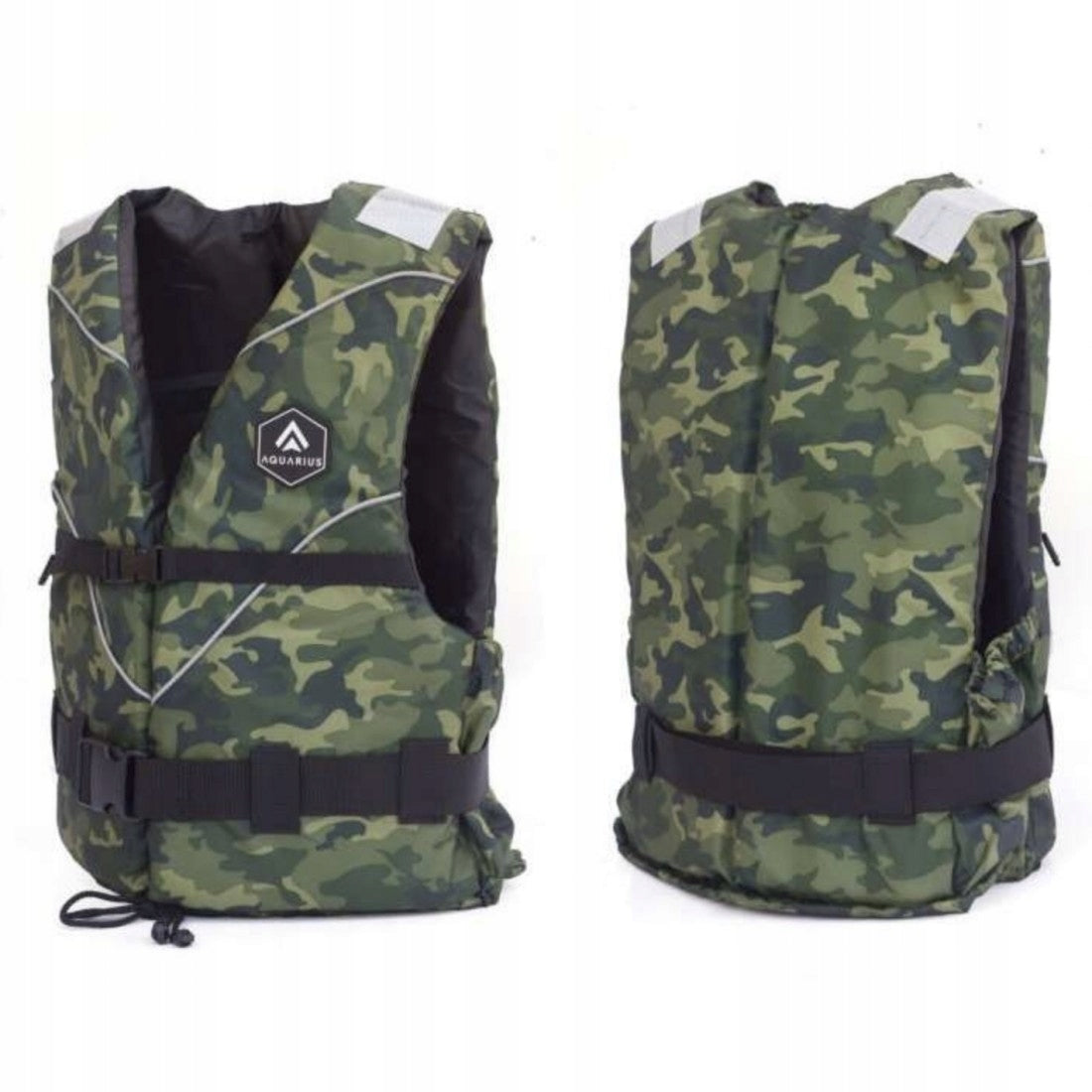 Life Vest Safety Vest Universal Standard Military Camo Fish XXL Packaging status original