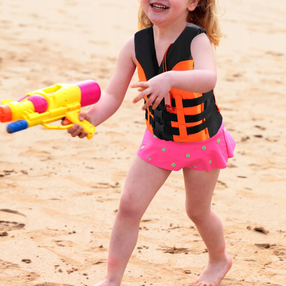 Life jacket for child drifting whistle 2-4 years orange Manufacturer code TJA01313-01
