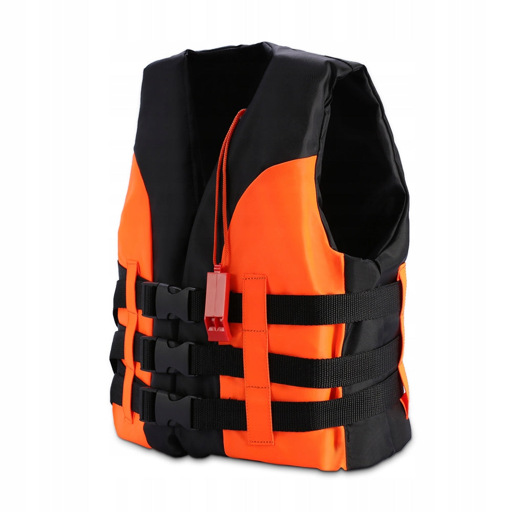 Life jacket for child drifting whistle 2-4 years orange