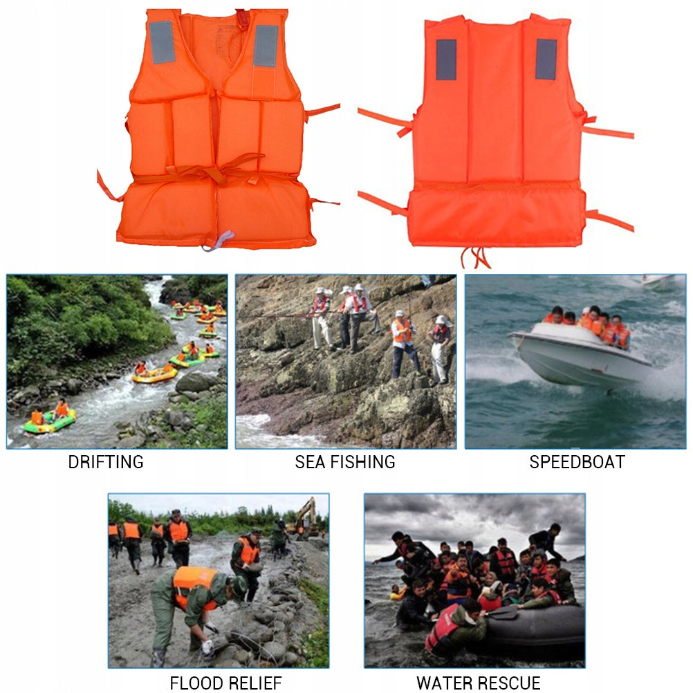 Life jacket with whistle Model kamizelki ratunkowe dla dorosłych