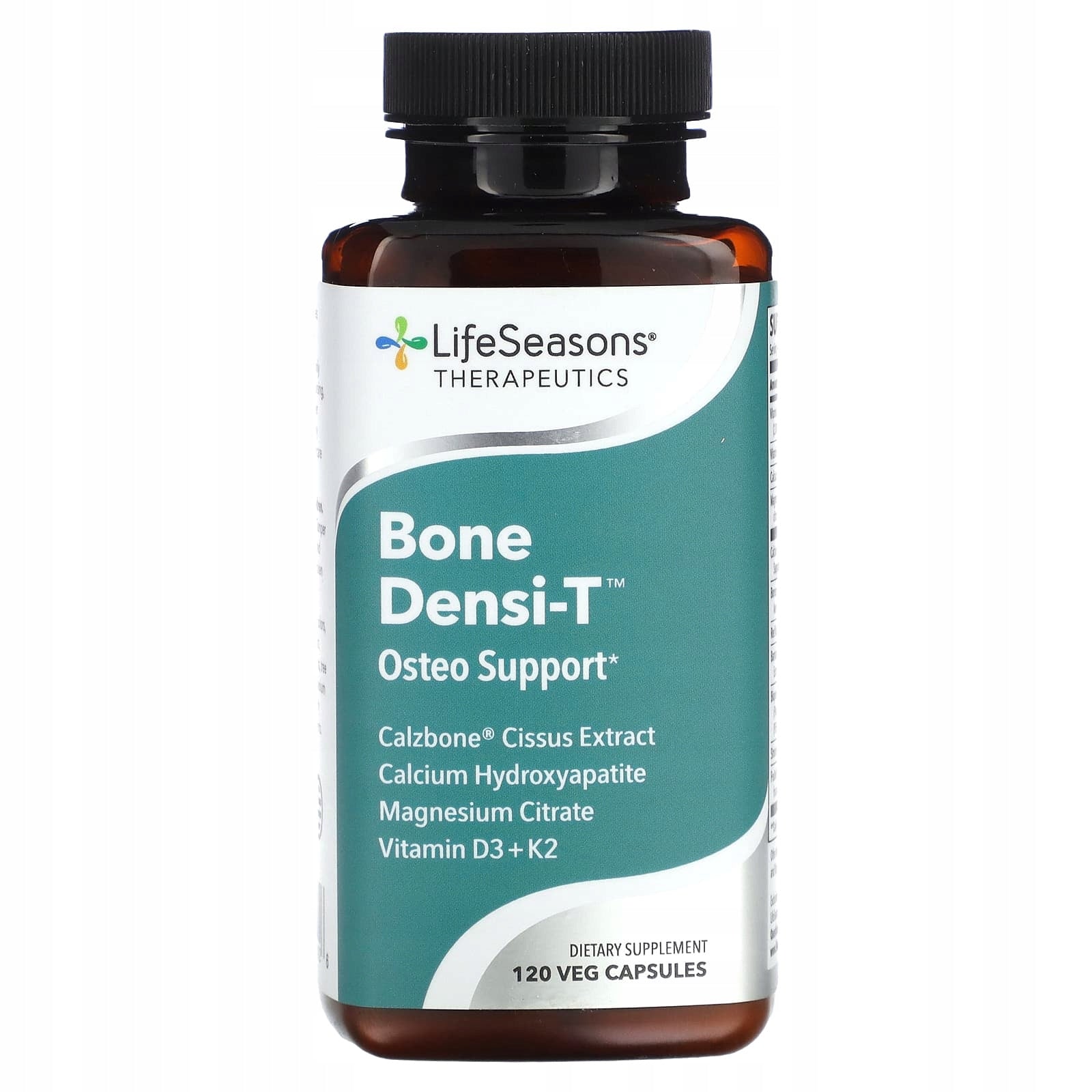 LifeSeasons, Bone Densi-T, Osteo Support, 120 vegetable capsules
