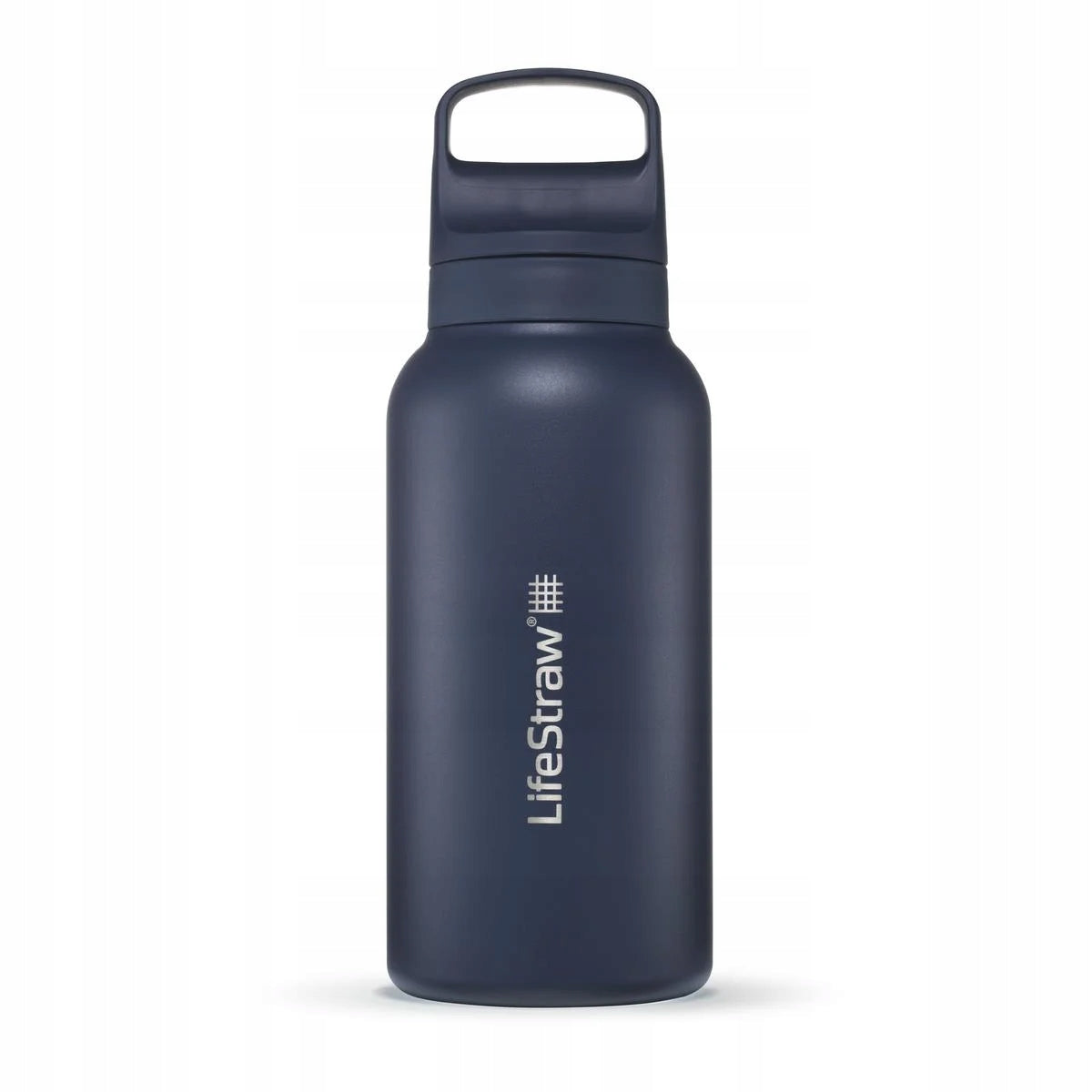 LifeStraw Go 2.0 Thermal Bottle Membrane Carbon Filter 1 L Navy Blue