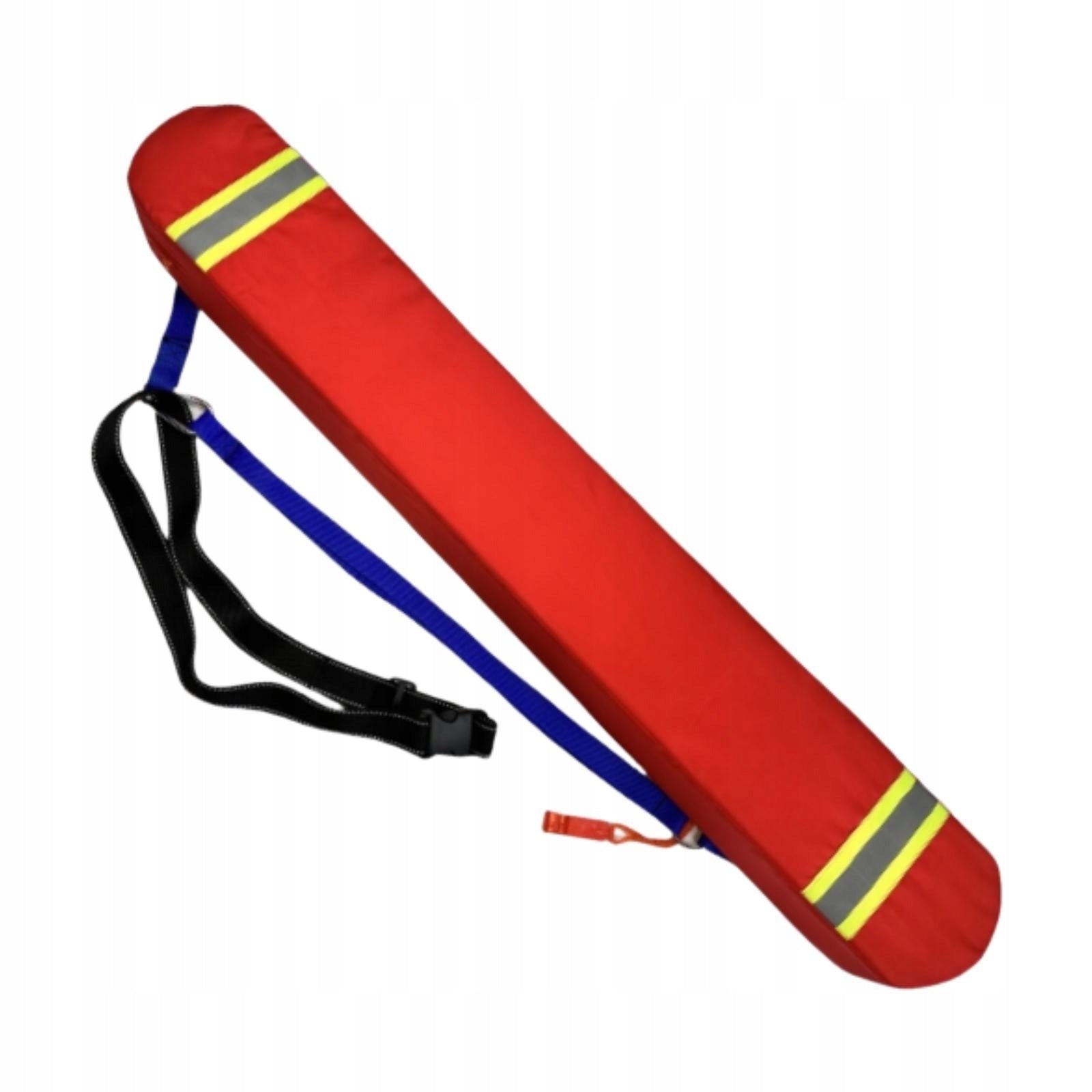 Lifeguard Rescue Tube with Whistle Multipurpose Water Rescue Gear red Model Rescue Tube