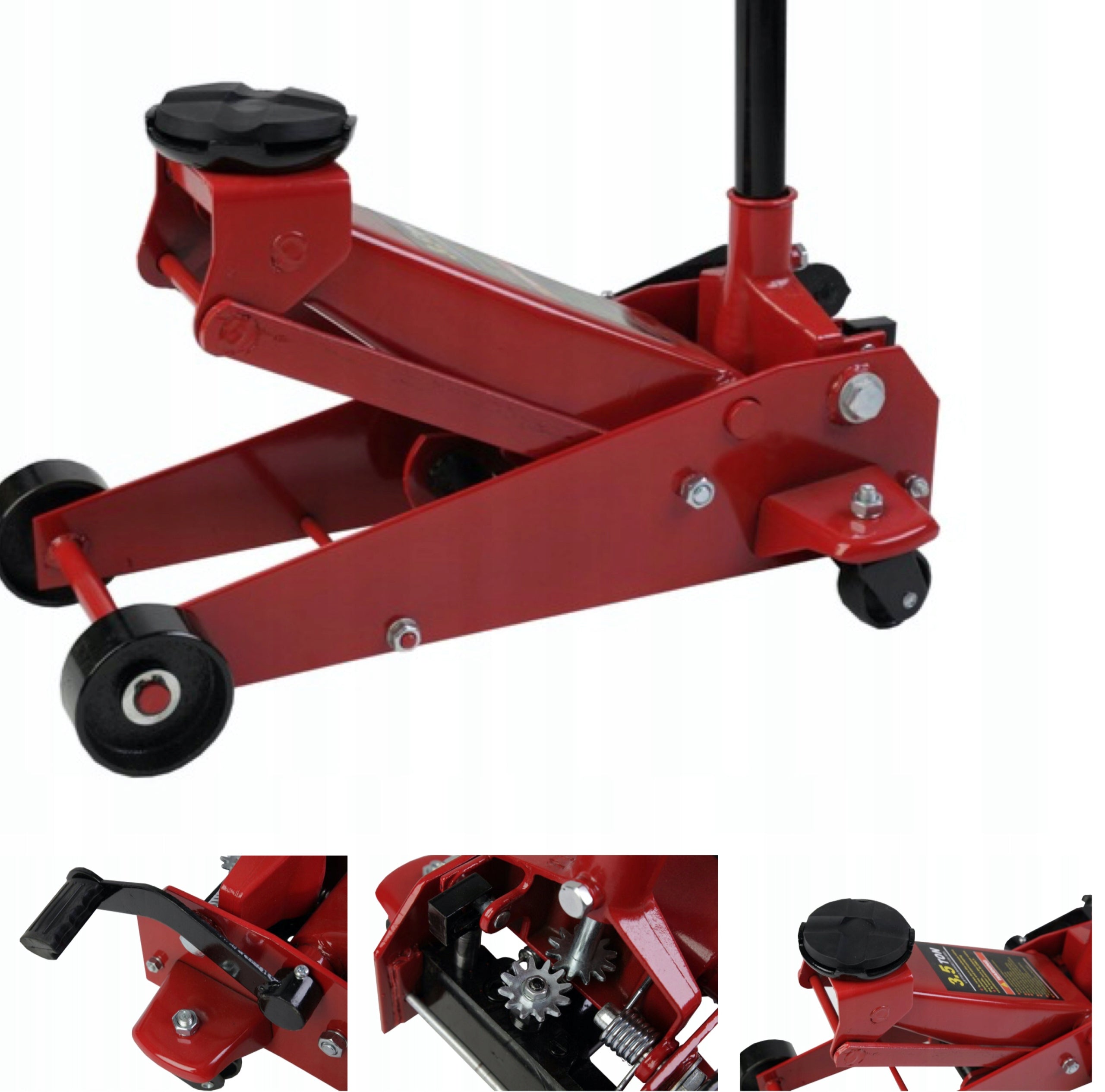 Lift 3,5T Car Frog + Rubber+Pedal Strong