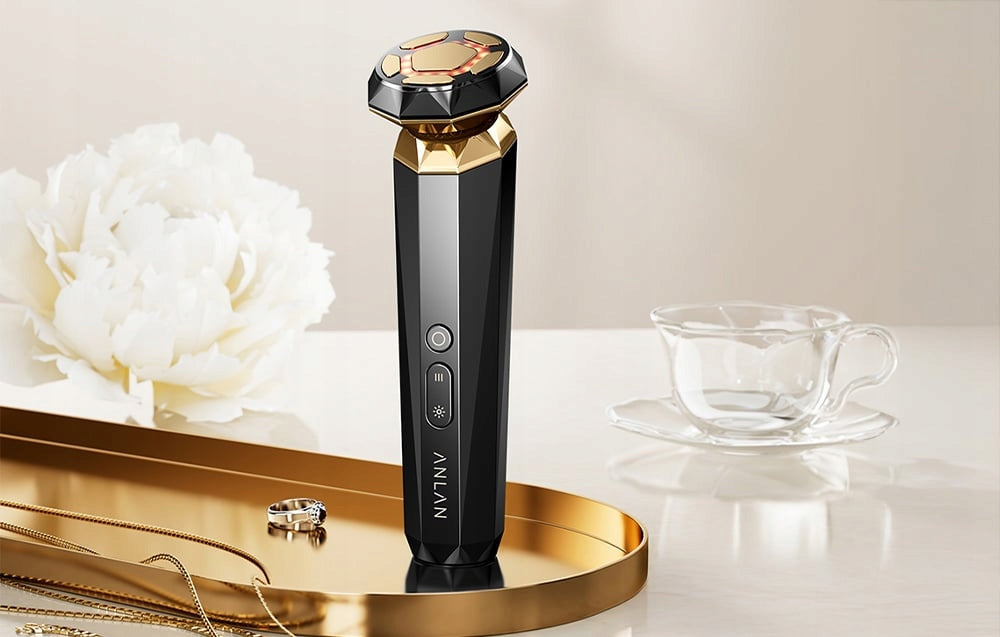 Lifting RF Massager For Face and Neck ANLAN 01-ADRY14-10A Ionic Therapy Manufacturer code 01-ADRY31-01E