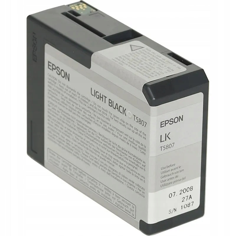 Light Black cartridge for EPSON Stylus Pro 3800 (80ml)