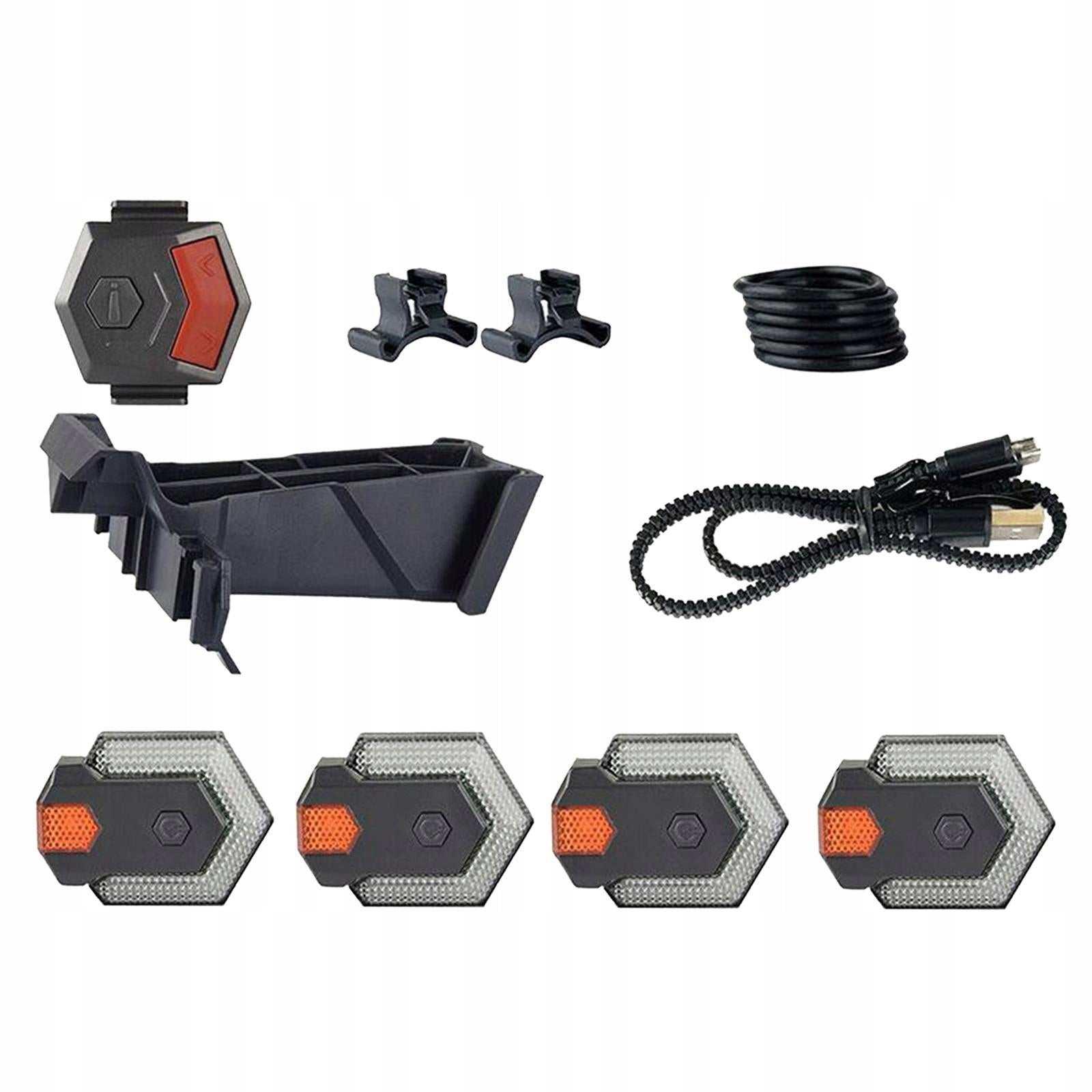 Light Headlight,LED Bike Turn Signals Front Rear