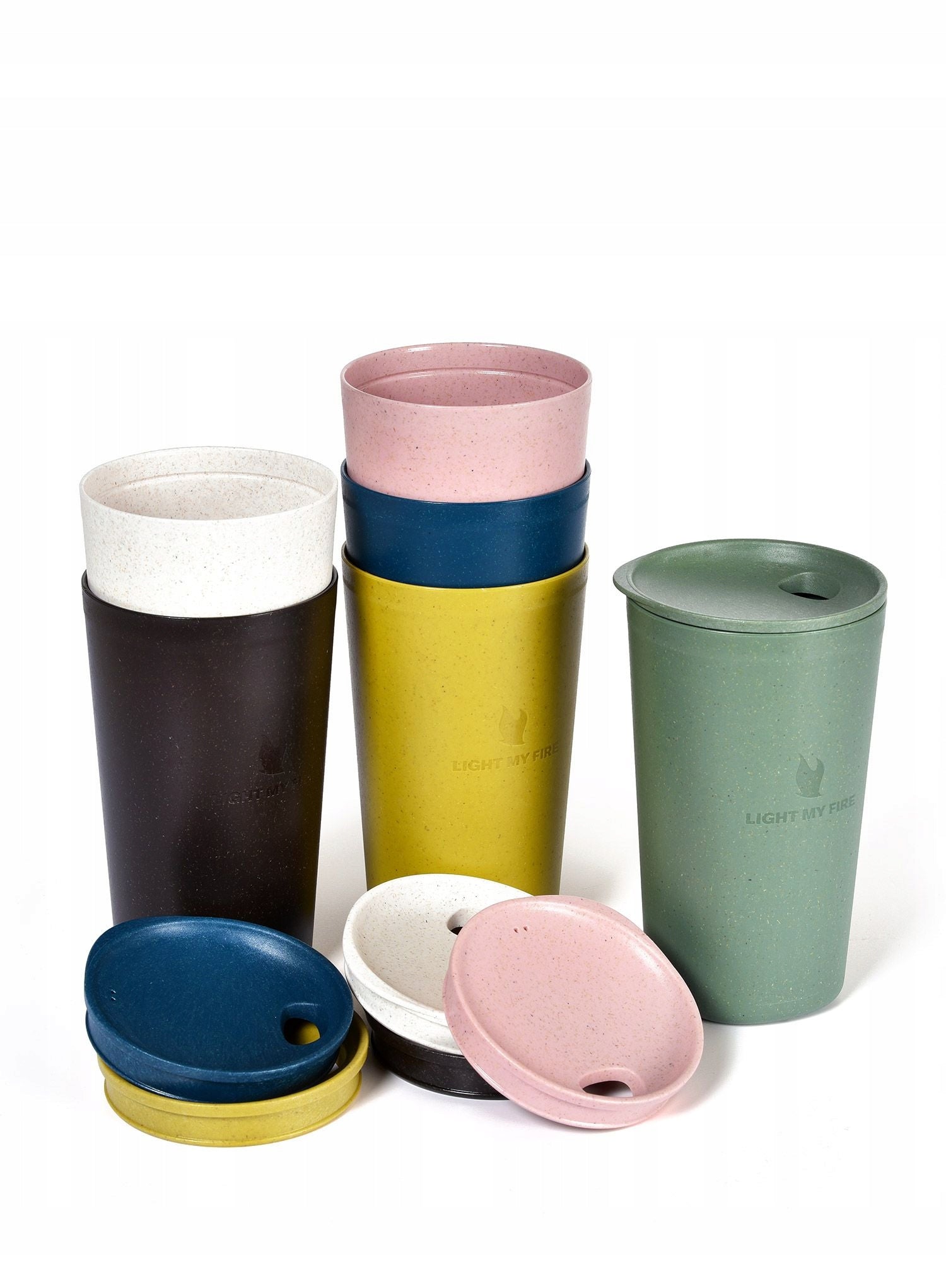 Light My Fire MyCup & Lid Large - dustypink Color pink
