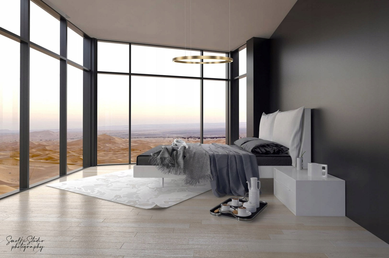 Light Prestige pakabinamas šviestuvas, auksinės spalvos