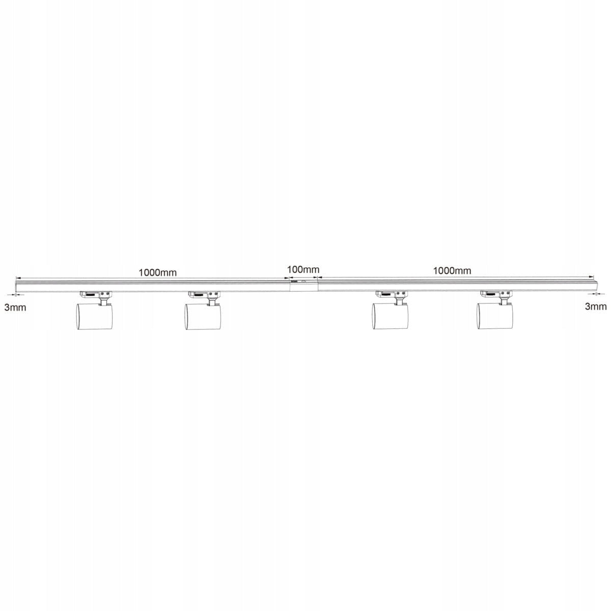 Light Prestige pakabinamas šviestuvas Snow Set 3F, baltas