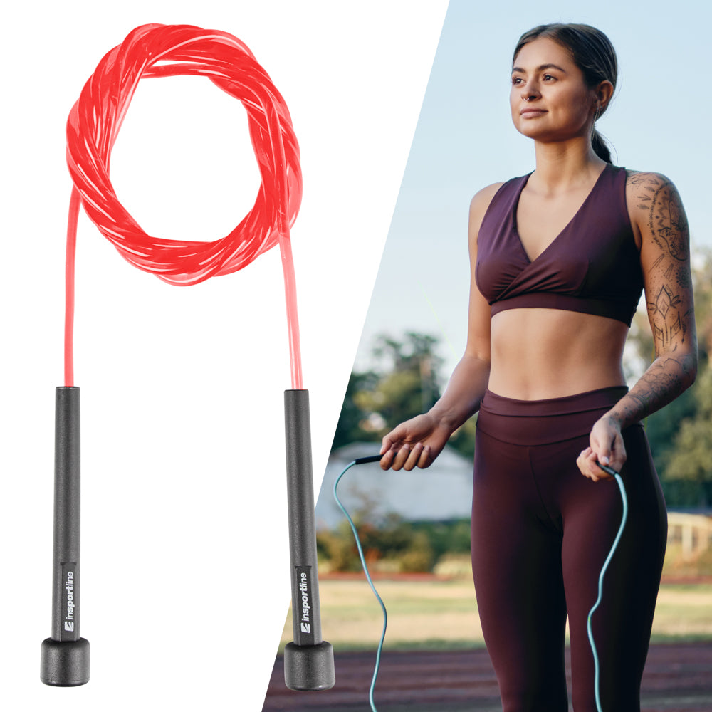 Light fitness skipping rope inSPORTline JumpSpeed