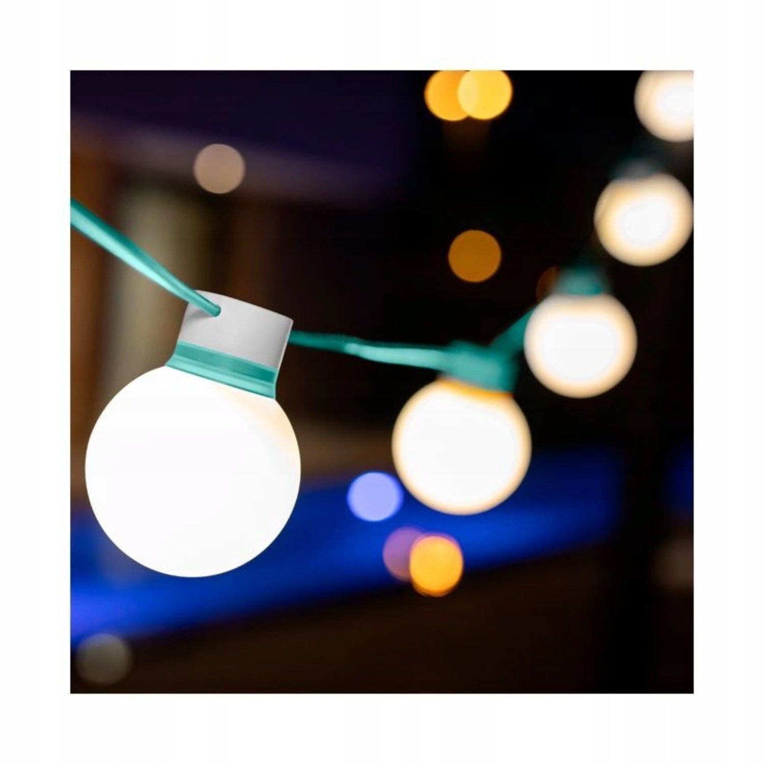 Light garland LARGE LED garden balls NEW GARDEN lamps 8 m lighting Manufacturer code BVLLUMGBR100QXOCNW