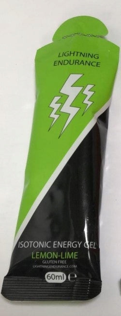 Lightning Endurance Isotonic Energy Gel, lemon-lim energy gel 10x60 ml Packaging status original