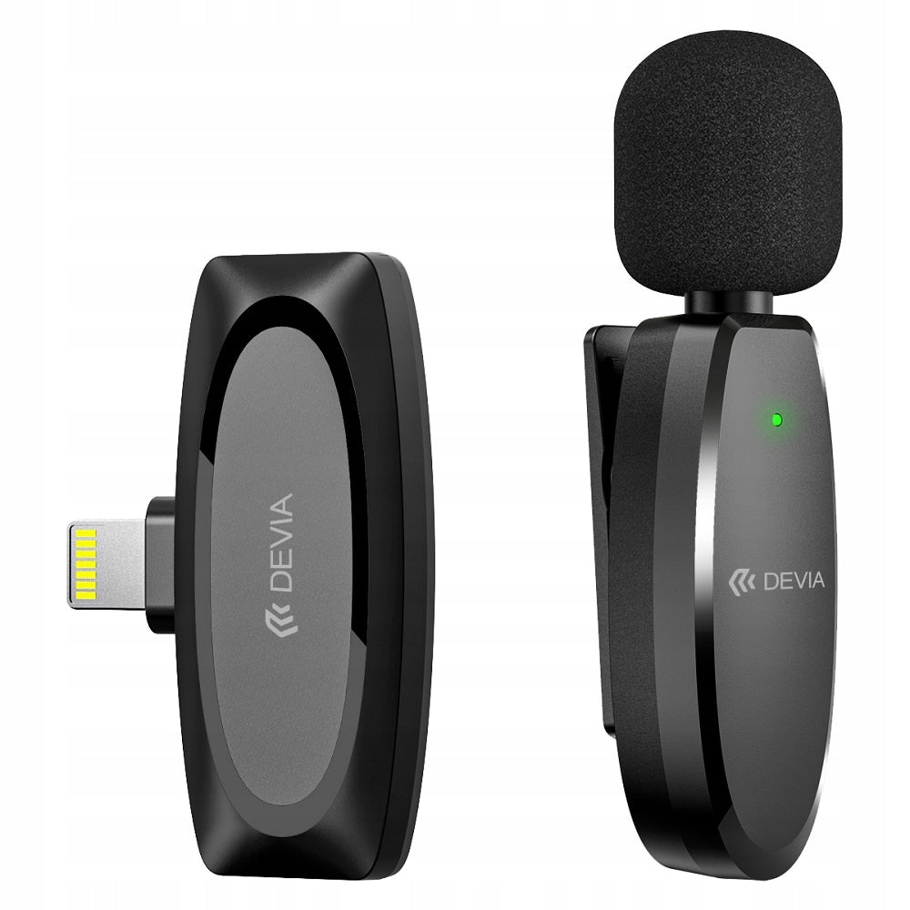 Lightning Wireless Phone Microphone for Tie Streaming