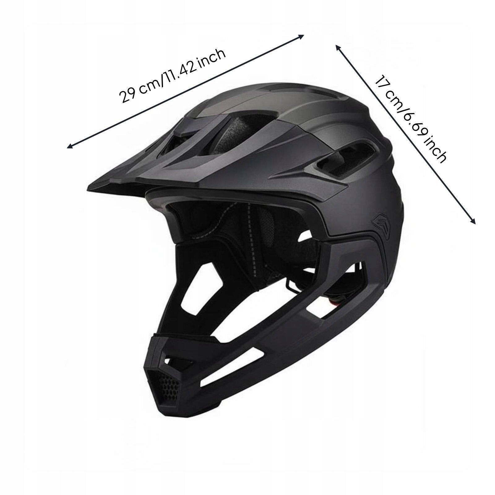 Lightweight Adult Cycling Headgear Full Coverage MTB Helmet Black Titanium Packaging status original