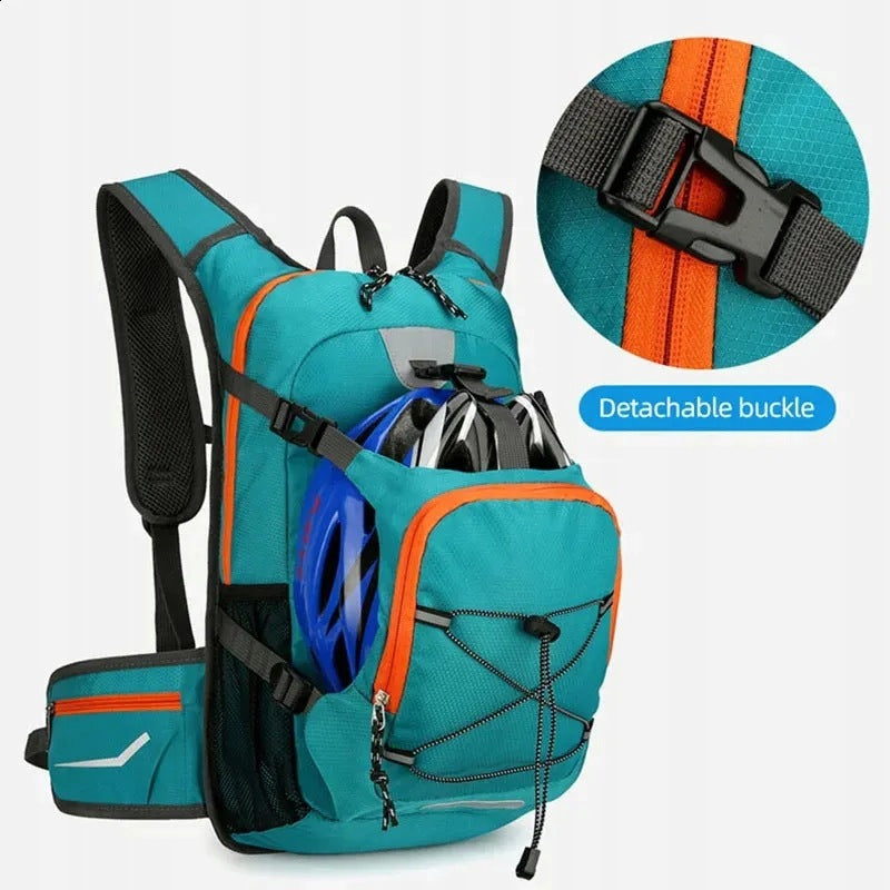 Lightweight Bike Backpack for Hiking Waterproof Manufacturer code PLC 2370 BLUE OS
