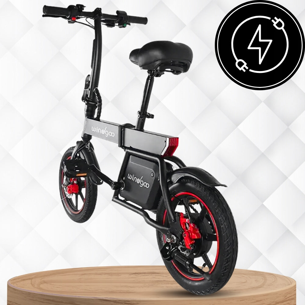 Lightweight FOLDING Bike 14" ELECTRIC Composer 25km/h BLACK Disc Brakes Model 5404039804014