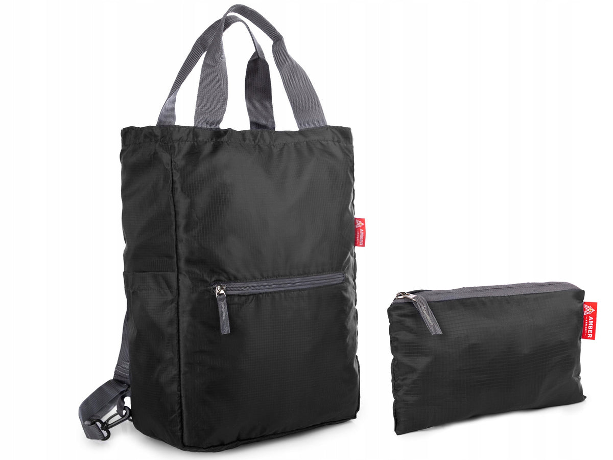 Lightweight Folding Bag Backpack for Small Sachet 2in1 Material Amber Armory