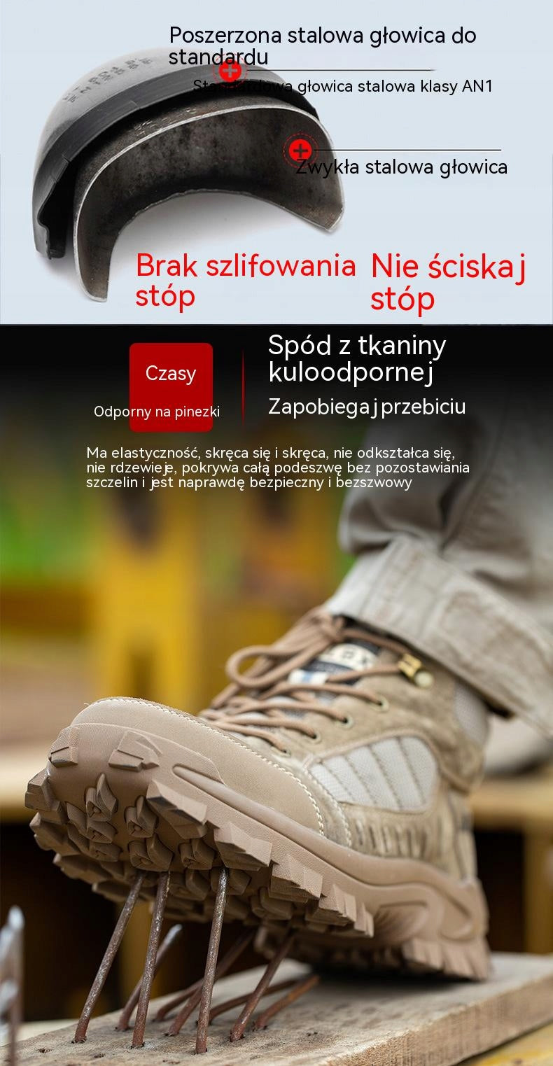 Lightweight SPORTS Work Shoes SHOES WITH TOE BHP 38-45 Brand no brand