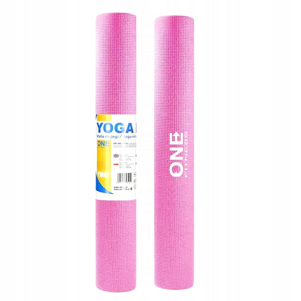 Lightweight Yoga Mat NILS Pink Non-Slip Training For Home
