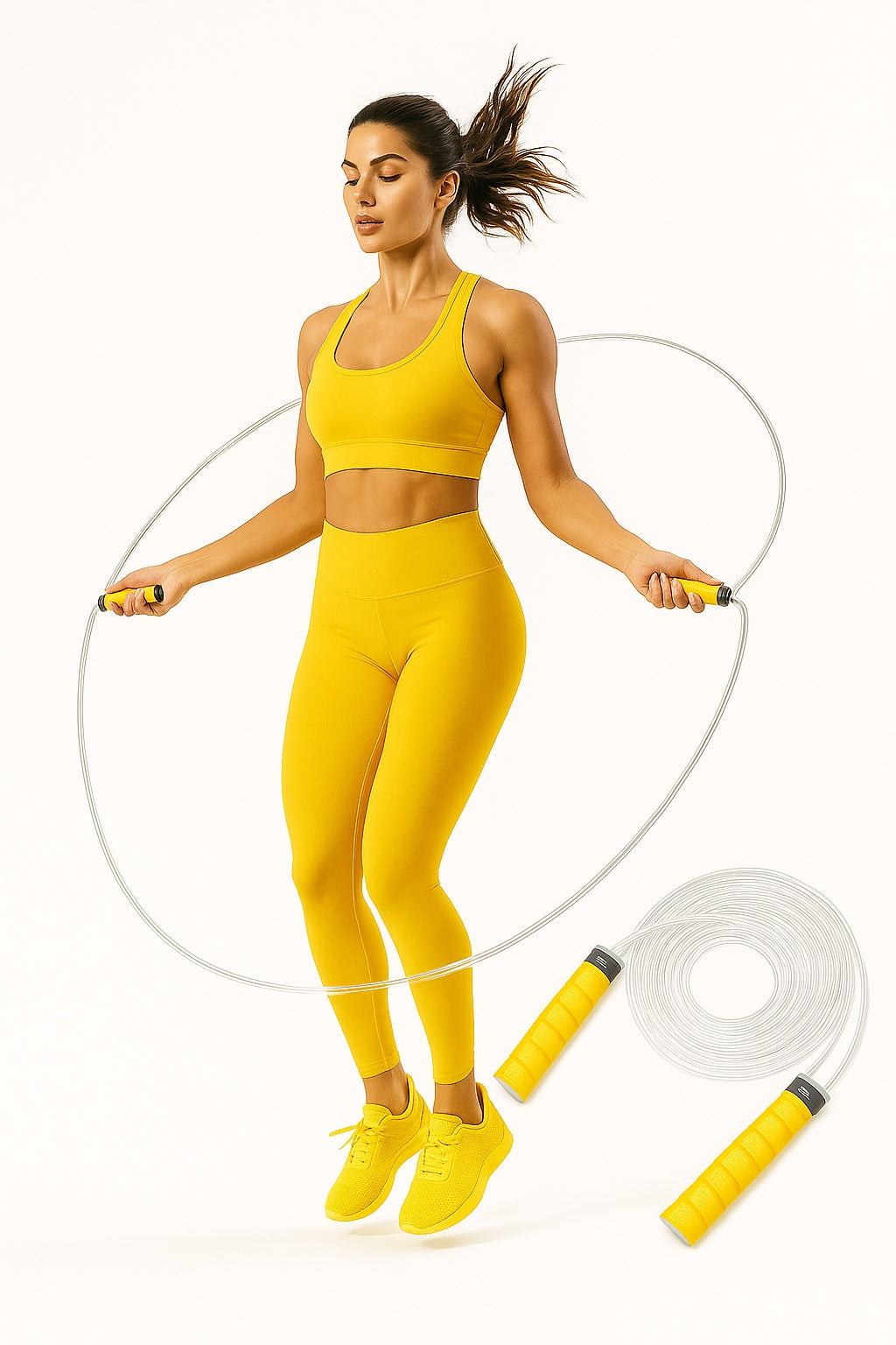 Lightweight and fast skipping rope adjustable fitness gym crossfit