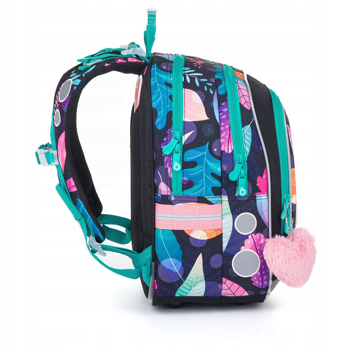 Lightweight backpack in forest animals Topgal ENDY 24005 1-3 class for girls Manufacturer code 8592571017645
