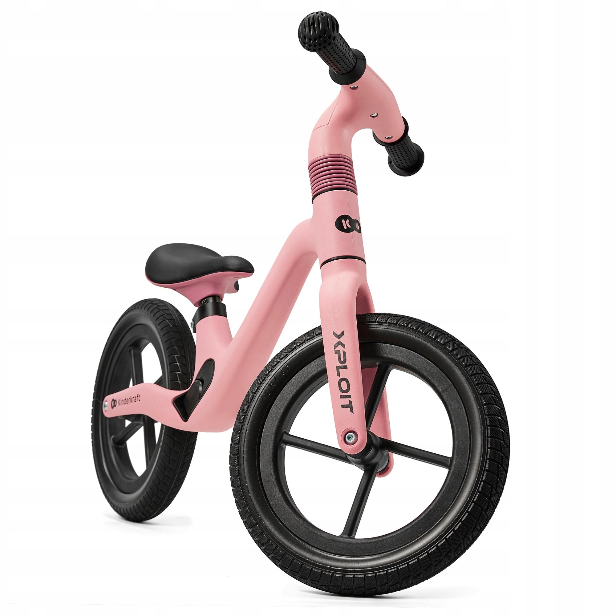 Lightweight balance bike Kinderkraft XPLOIT 12" pink sports bearings Brand Kinderkraft