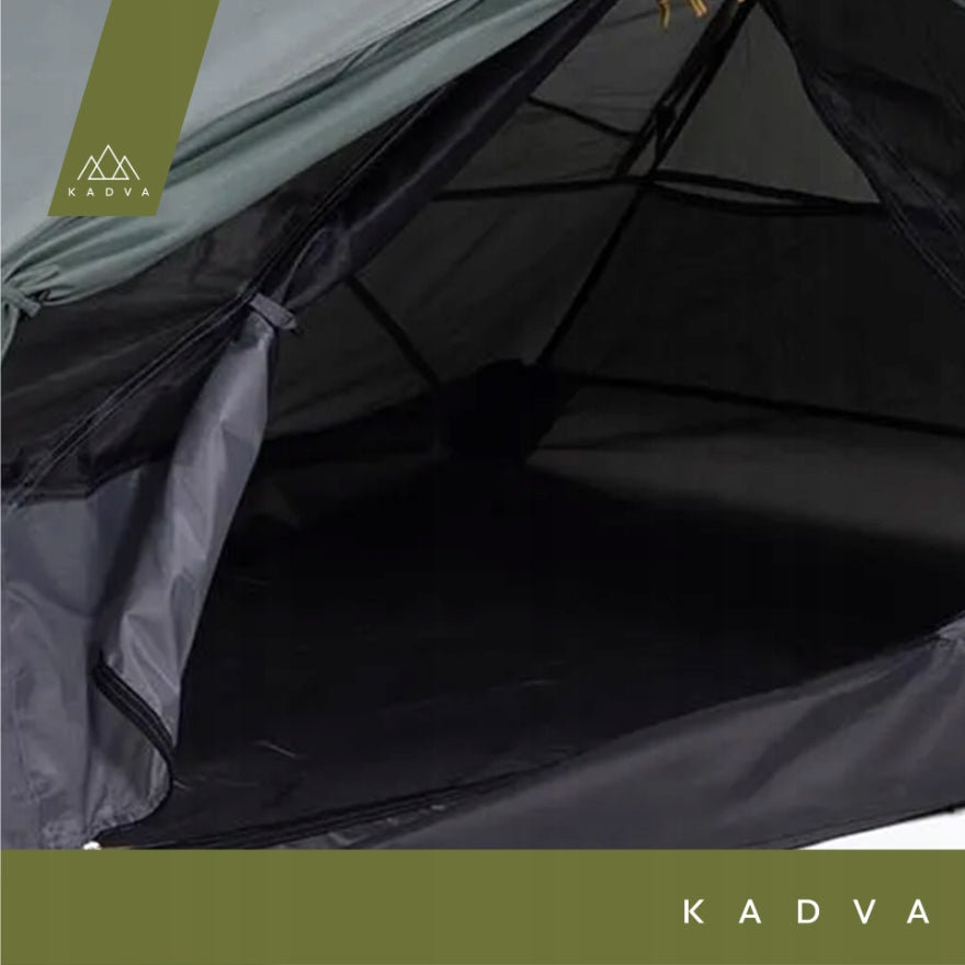 Lightweight camping tent for 2 persons KADVA EXPEDIT 2 PRO WATERPROOF OUTDOOR Brand Kadva