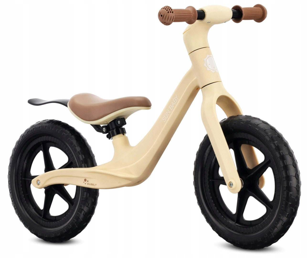 Lightweight children's balance bike 2,4 kg BUBBLY nylon foam mudguard Packaging status original