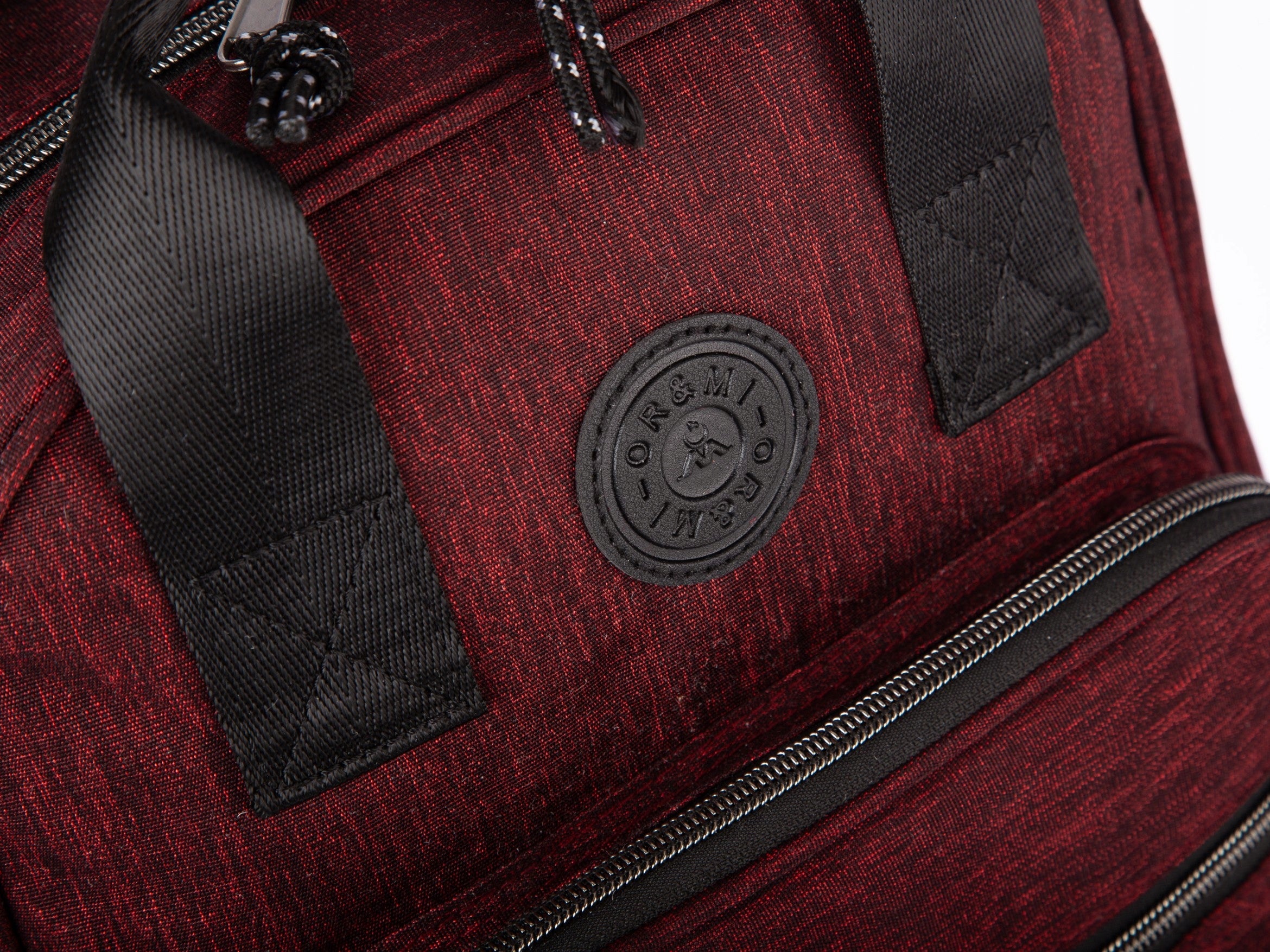 Lightweight city hiking backpack material burgundy women's Brand no brand