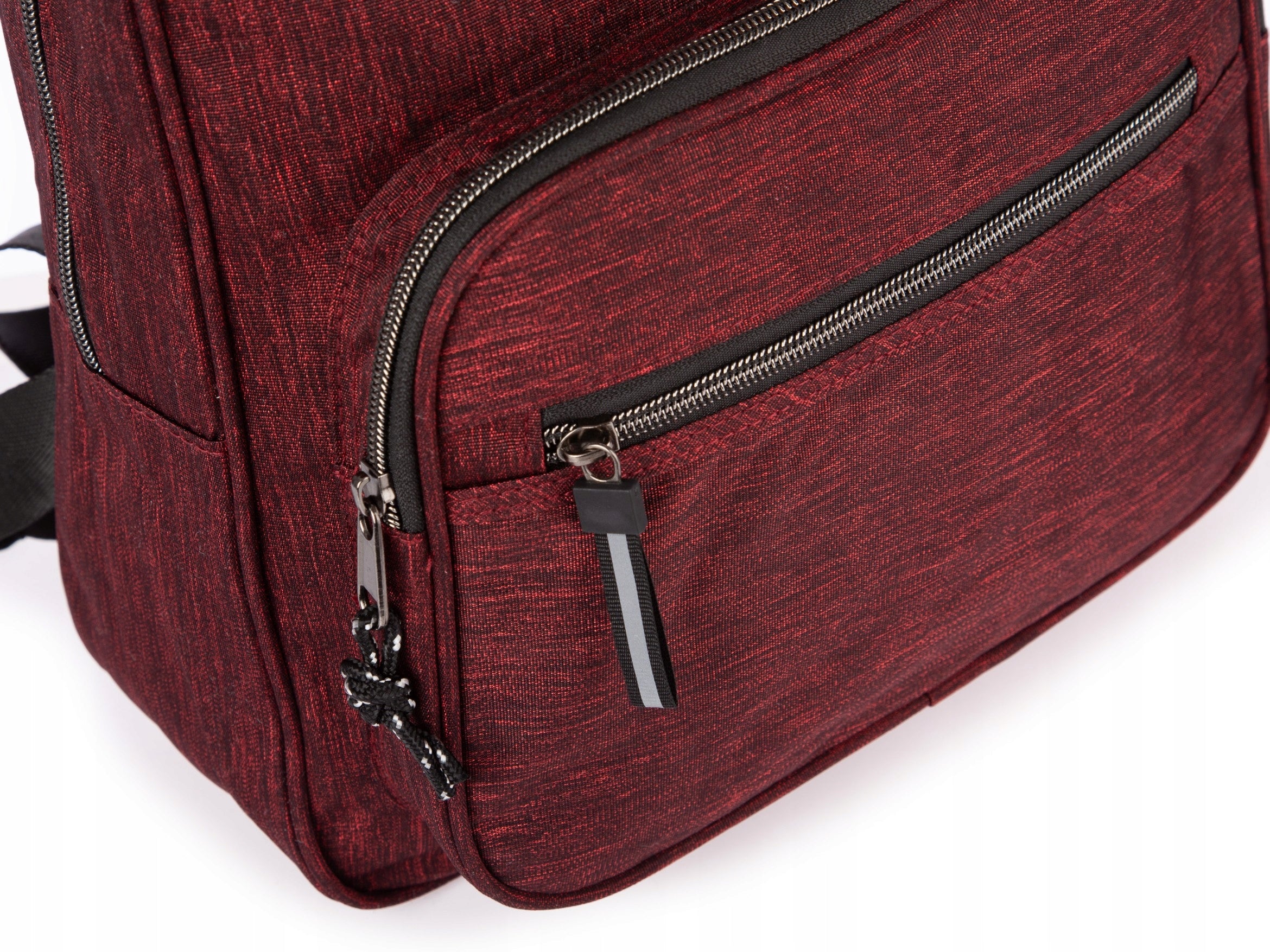 Lightweight city hiking backpack material burgundy women's Packaging status original