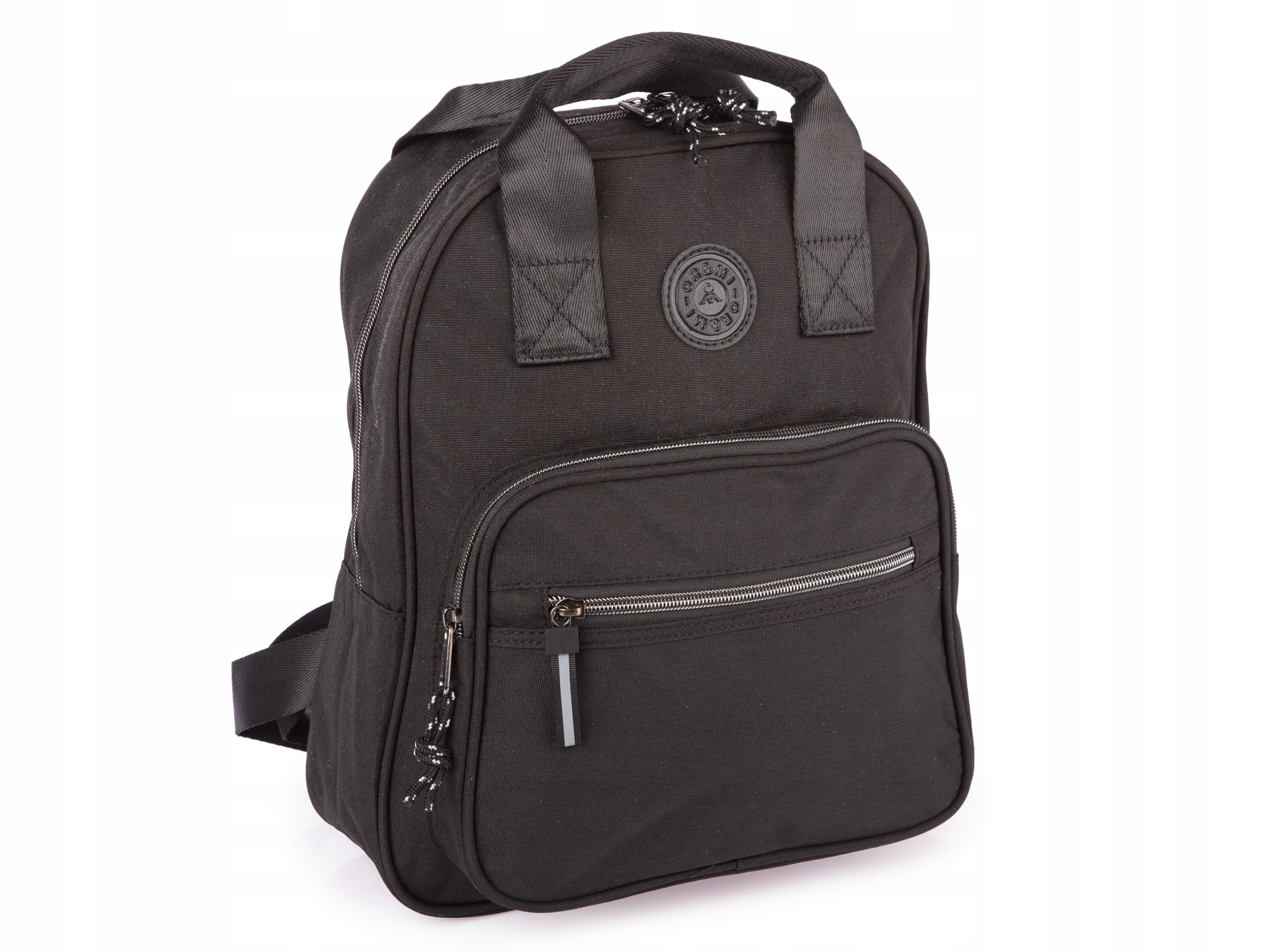 Lightweight hiking backpack material women's urban black ORMI