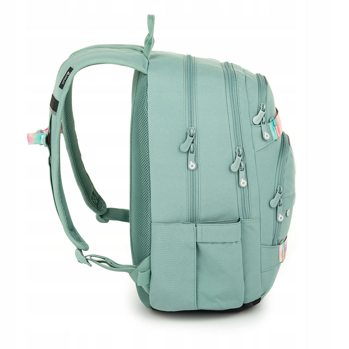 Lightweight mint youth backpack Topgal VIKI 25030 5-6 class, high school Manufacturer code 8592571026364