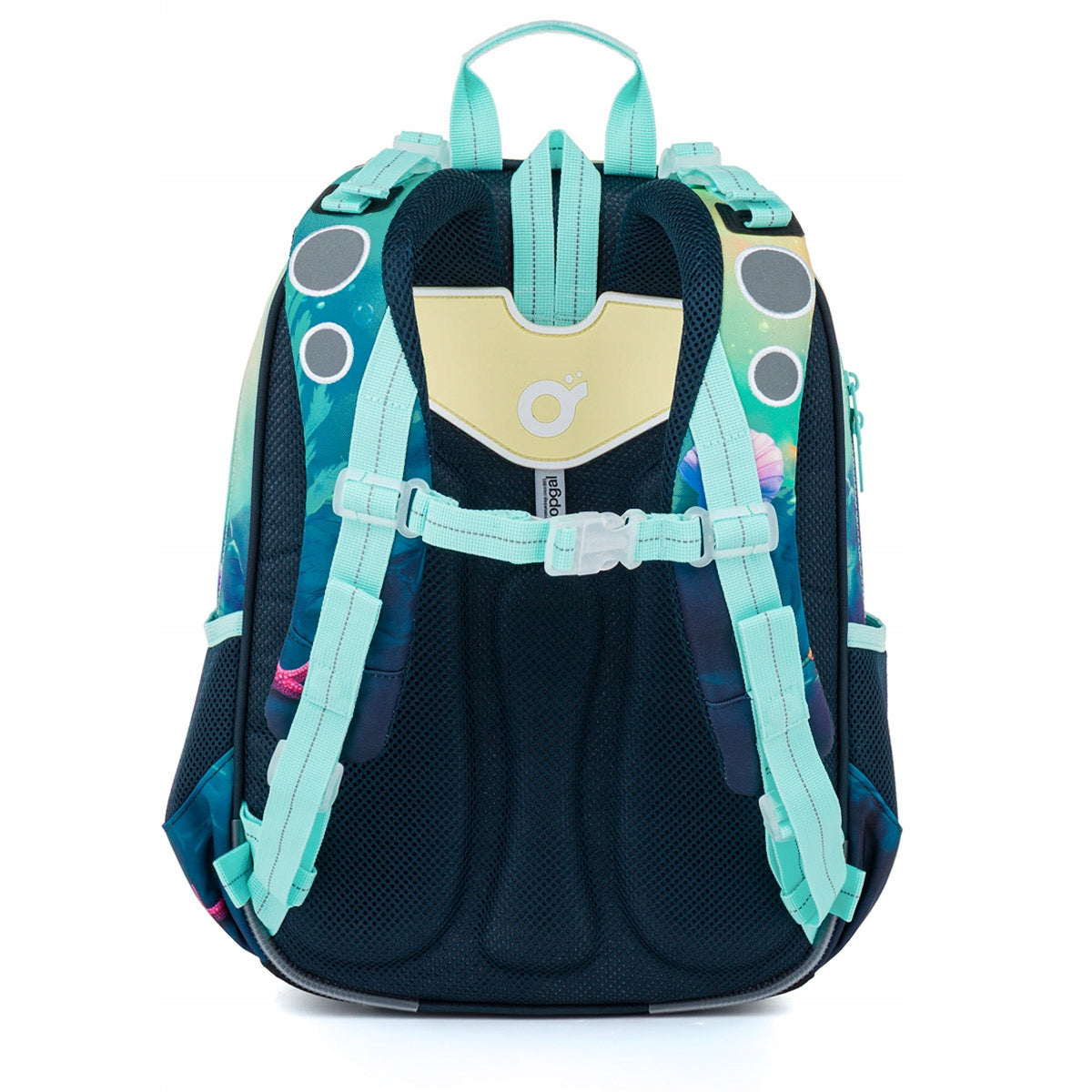 Lightweight school backpack mermaid and shells Topgal ELLY 26005 to 1-4 class Brand Topgal
